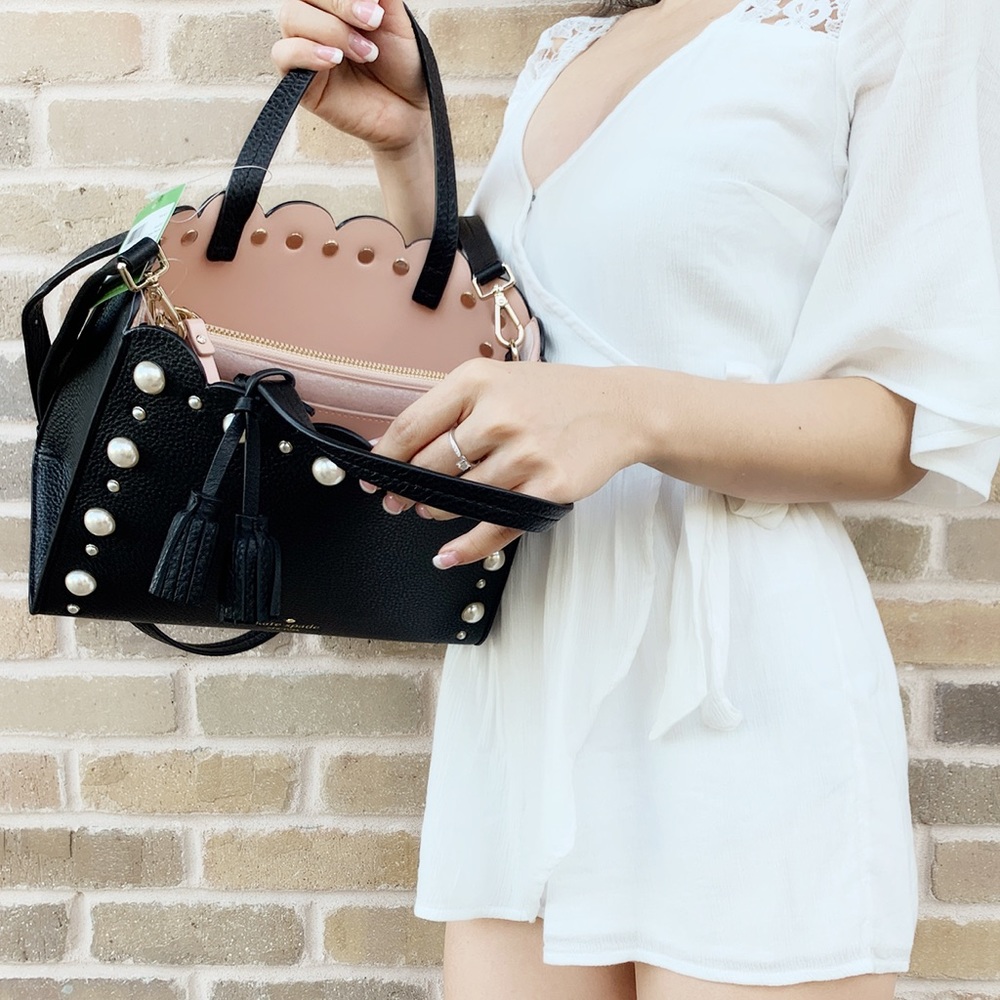 Kate spade pearl Sam satchel crossbody - Picture 5 of 7